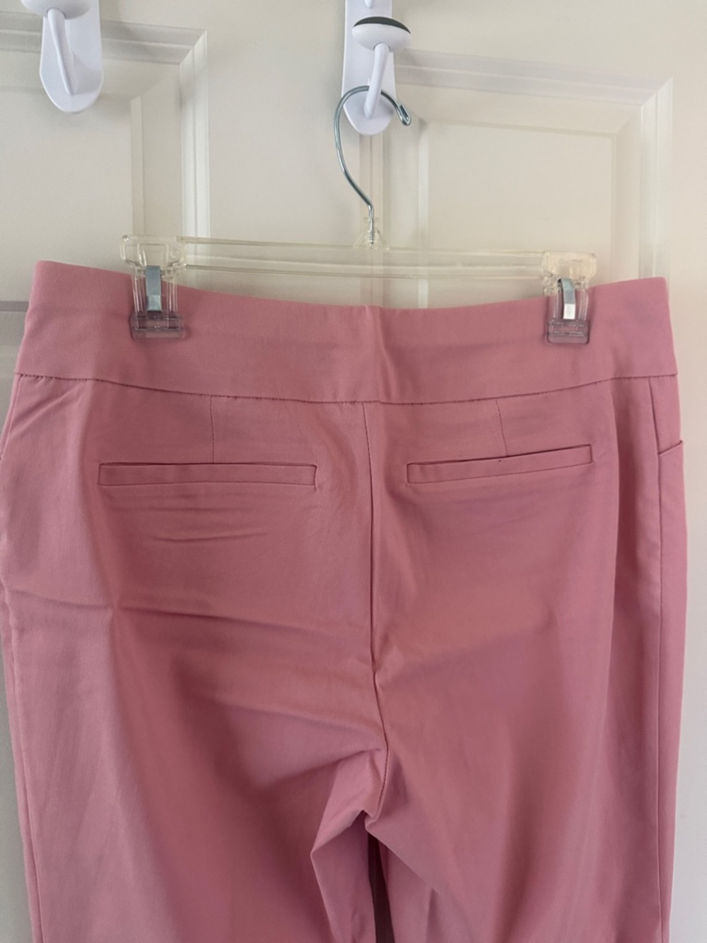New York & Company Rose Pink Cropped Ankle Pants - Picture 5 of 9